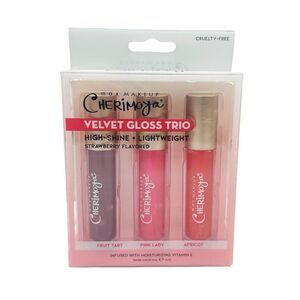 Max Makeup Cherimoya Velvet Gloss Trio - 0.42 fl oz / 12 ml